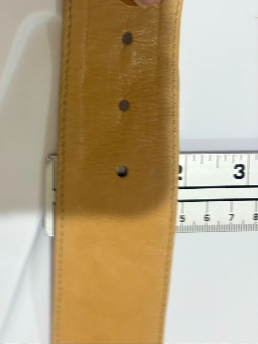 Christian K Leather Braided Belt 🌵Small